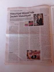 Cumhuriyet Kitap Gazetesi - 11 Nisan 2013 - Orhan Pamuk Fotoğrafı - Masumiyet Müzesi Ve Şeylerin Masumiyeti - Mehmet Yaşin Evden Kaçan Çocuk - Fatih'in Gizli Mabedi