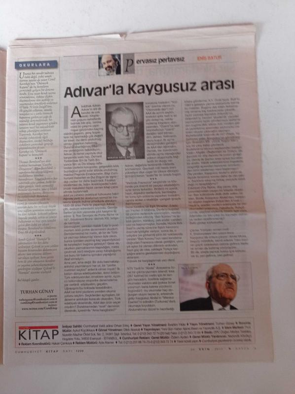 Cumhuriyet Kitap Gazetesi 24 Ekim 2013 Sayı 1236 Cemil  