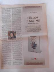 Cumhuriyet Kitap Gazetesi - 18 Ekim 2007 - Sayı 922- Çiğdem Dürüşken Humanistas Üzerine - Adalet Ağaoğlu Fikrimin İnce Gülü - Cevat Çapan - Oktay Rifat'ın Bütün Şiirleri - Ahmet Mithat Efendi