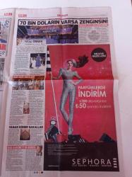 Sözcü Şık Gazetesi - 19 Aralık 2015 - Bir Kadın Daha Kocası Tarafından Katledildi Gizem Şen - Cem Yılmaz Ahu Yağtu ve Kemal Yılmaz Fotoğrafı - Burçin Terzioğlu - İlker Kaleli - Demet Akbağ