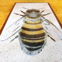 VINTAGE BALARISI SERAMİK KARO ÇERÇEVELİ RESİM