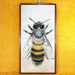 VINTAGE BALARISI SERAMİK KARO ÇERÇEVELİ RESİM