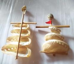 DENİZ KABUĞUNDAN (SEDEF) YELKEN TASARIM 2 AD