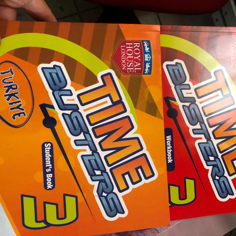 Tıme busters 3 türkiye student's book+workbook