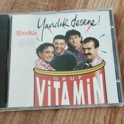 Grup vitamin yandık desene çok nadir cd