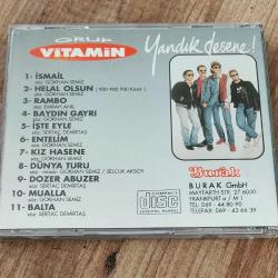 Grup vitamin yandık desene çok nadir cd
