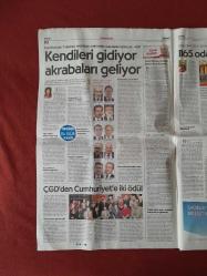 Cumhuriyet Gazetesi 16 Mart 2015 Müdürler De Köşe Dönmüş,Üniversite Sandığa Saygı İstiyor,Kendileri Gidiyor Akrabaları Geliyor,Zirveye Pençe Attı,Fenerbahçe'ye Kabir Azabı,Hamzaoğlu'na Terapi,Dıego'nun İsyanı