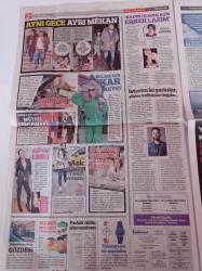 Sözcü Cumartesi Gazetesi - 11 Mart 2017 - Burak Özçivit ve Fahriye Evcen Fotoğrafı - Deniz Akkaya Sahte Tık'lara Kızdı - Aleyna Tilki- Cem Yılmaz - Aşkın Nur Yengi - Ayşe Hatun Önal
