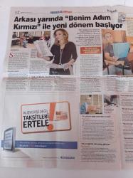 Milliyet Pazar Gazetesi - 18 Nisan 2004 - Yönetmen Yeşim Ustaoğlu Fotoğrafı-Radyonun Adı Kırmızı -Haluk Bilginer - Tamer Karadağlı - Zuhal Olcay - Arkası Yarın - 93'lük Maratoncu Singh Yeni Reklam Starı