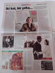 Milliyet Pazar Gazetesi - 18 Nisan 2004 - Yönetmen Yeşim Ustaoğlu Fotoğrafı-Radyonun Adı Kırmızı -Haluk Bilginer - Tamer Karadağlı - Zuhal Olcay - Arkası Yarın - 93'lük Maratoncu Singh Yeni Reklam Starı