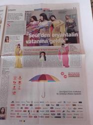 Milliyet Pazar Gazetesi - 30 Ocak 2005 - Aslı Erdoğan Fotoğrafı - İlber Ortaylı Türkleri Anlatıyor - Beyoğlu'nun Yeni Terası Mısır Apartmanında - Kore'den Oryantal Master'ı İçin Geldiler