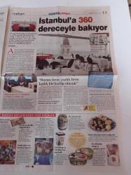 Milliyet Pazar Gazetesi - 30 Ocak 2005 - Aslı Erdoğan Fotoğrafı - İlber Ortaylı Türkleri Anlatıyor - Beyoğlu'nun Yeni Terası Mısır Apartmanında - Kore'den Oryantal Master'ı İçin Geldiler