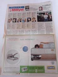 Milliyet Pazar Gazetesi - 15 Ağustos 2004 -Doping Maddelerinin Uyuşturucu Gibi Trafiği Var-Milli Güreşçi Harun Doğan - Zabıta Lale Öztürk Elimden Kurtulan İşportacı Olmadı - Aşk Filmlerinin Unutulmaz Yönetmeni Ülkü Erakalın