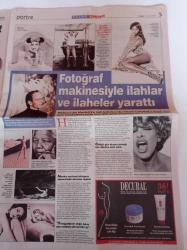 Milliyet Pazar Gazetesi - 5 Ocak 2003-  Naomi Campbell - Nelson Mandela -Ünlü Çevreci Örgüt Greenpeace'in Eylemlerde Kullandığı Esperanza İstanbul'da- John Freely - Biyografi Kitapları Peş Peşe Geliyor - Mesut Yılmaz - Evlere Dj Servis