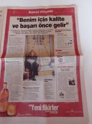 Milliyet Pazar Gazetesi - 5 Ocak 2003-  Naomi Campbell - Nelson Mandela -Ünlü Çevreci Örgüt Greenpeace'in Eylemlerde Kullandığı Esperanza İstanbul'da- John Freely - Biyografi Kitapları Peş Peşe Geliyor - Mesut Yılmaz - Evlere Dj Servis