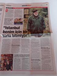 Milliyet Pazar Gazetesi - 5 Ocak 2003-  Naomi Campbell - Nelson Mandela -Ünlü Çevreci Örgüt Greenpeace'in Eylemlerde Kullandığı Esperanza İstanbul'da- John Freely - Biyografi Kitapları Peş Peşe Geliyor - Mesut Yılmaz - Evlere Dj Servis