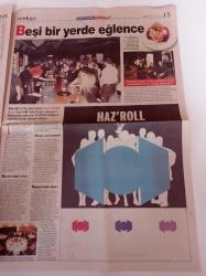 Milliyet Pazar Gazetesi - 5 Ocak 2003-  Naomi Campbell - Nelson Mandela -Ünlü Çevreci Örgüt Greenpeace'in Eylemlerde Kullandığı Esperanza İstanbul'da- John Freely - Biyografi Kitapları Peş Peşe Geliyor - Mesut Yılmaz - Evlere Dj Servis