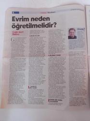 Cumhuriyet Akademi Gazetesi - 30 Ağustos 2017 - ODTÜ Devrim Stadyumu - Evrim Ağacı - Çağrı Mert Bakırcı - Bilim Ve Safsata - Akademiye Darbe Tokadı