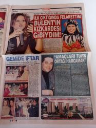 Star Box Gazetesi - 14 Kasım 2002 - Kaçak Antikacı Ayşegül Nadir Türkiye'yi Sildi - Şarkıcı Nalan Ve Bülent Ersoy Fotoğrafı - Emrah İle Asuman Krause Aşkı - Yavuz Bingöl - Sezen Aksu