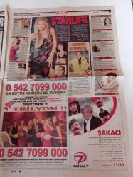 Star Box Gazetesi - 14 Kasım 2002 - Kaçak Antikacı Ayşegül Nadir Türkiye'yi Sildi - Şarkıcı Nalan Ve Bülent Ersoy Fotoğrafı - Emrah İle Asuman Krause Aşkı - Yavuz Bingöl - Sezen Aksu