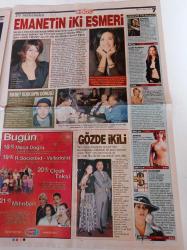 Star Box Gazetesi - 6 Ekim 2002 - Doğuş Klibinde Ölçüyü Kaçırdı - Sibel Can'ı Kıskandıran Popo - Nez - BBG Melih'in Yeni Ablası - Ateş Krallığı - Şehnaz Tango - Ayşe Tolga - Fikret Kuşkan - Berhan Şimşek