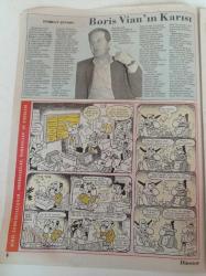 Cumhuriyet Dinazor Mizah Gazetesi - 19 Mart 1997 - Ferhan Şensoy Fotoğrafı - Boris Vian'ın Karısı - Necmettin Erbakan - Tansu Çiller - Yeni Susurluk Komisyonu - Refahyol - Nevruz - Günaydın Dinazor
