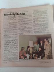 Cumhuriyet Kitap Gazetesi - 30 Mart 1990 - Sayı 8 - Raskolkinov- Sabahattin Ali-  Çağdaş Bir Eğitim İçin - Yasak Aşk Kırık Hayat - Sarısabır Çiçekleri - Beyoğlu Pera İken - Anadoluda Amerika