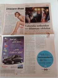 Milliyet Popüler Kültür Gazetesi - 12 Aralık 2003 - Sayı 13 -Ebru Gündeş  -Hülya Avşar Fotoğrafı - İbrahim Tatlıses - Kıbrıs Aynı Zamanda Kültürel Bir Sorun - Popstar'ın Öteki Yüzü