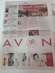 Milliyet Popüler Kültür Gazetesi - 12 Aralık 2003 - Sayı 13 -Ebru Gündeş  -Hülya Avşar Fotoğrafı - İbrahim Tatlıses - Kıbrıs Aynı Zamanda Kültürel Bir Sorun - Popstar'ın Öteki Yüzü