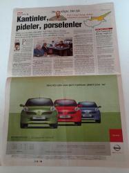 Milliyet Popüler Kültür Gazetesi - 12 Aralık 2003 - Sayı 13 -Ebru Gündeş  -Hülya Avşar Fotoğrafı - İbrahim Tatlıses - Kıbrıs Aynı Zamanda Kültürel Bir Sorun - Popstar'ın Öteki Yüzü