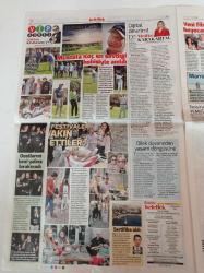 Hürriyet Kelebek Gazetesi - 12 Nisan 2016 - Hakan Altun ve Emel Müftüoğlu Fotoğrafı - Şarkıcı Gülşen'le Son Ses - Sibel Can İle Muhterem Nur Polemiği - İbrahim Büyükak - Haluk Bilginer