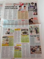 Hürriyet Kelebek Gazetesi - 12 Nisan 2016 - Hakan Altun ve Emel Müftüoğlu Fotoğrafı - Şarkıcı Gülşen'le Son Ses - Sibel Can İle Muhterem Nur Polemiği - İbrahim Büyükak - Haluk Bilginer