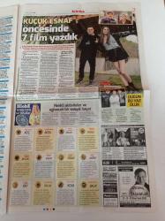 Hürriyet Kelebek Gazetesi - 12 Nisan 2016 - Hakan Altun ve Emel Müftüoğlu Fotoğrafı - Şarkıcı Gülşen'le Son Ses - Sibel Can İle Muhterem Nur Polemiği - İbrahim Büyükak - Haluk Bilginer