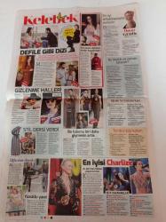 Hürriyet Kelebek Gazetesi - 12 Nisan 2016 - Hakan Altun ve Emel Müftüoğlu Fotoğrafı - Şarkıcı Gülşen'le Son Ses - Sibel Can İle Muhterem Nur Polemiği - İbrahim Büyükak - Haluk Bilginer