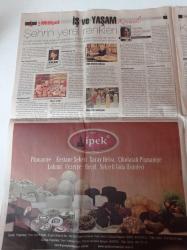 Milliyet İş Ve Yaşam Gazetesi - 30 Mayıs 2008 - Bir Şehrin Dönüşüm Hikayesi Kocaeli - Kocaeli Büyükşehir Belediye Başkanı İbrahim Karaosmanoğlu - Sanayide Yeni Rota Belirleniyor - Pişmaniye - Kandıra Keteni - Karamürsel Sepeti - Hereke Halısı