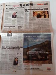 Milliyet İş Ve Yaşam Gazetesi - 30 Mayıs 2008 - Bir Şehrin Dönüşüm Hikayesi Kocaeli - Kocaeli Büyükşehir Belediye Başkanı İbrahim Karaosmanoğlu - Sanayide Yeni Rota Belirleniyor - Pişmaniye - Kandıra Keteni - Karamürsel Sepeti - Hereke Halısı