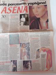 Hürriyet Pazar Gazetesi - 14 Kasım 2004 - Sanem Çelik Fotoğrafı - Nobelli Yazar Elfriede Jelinek Röportajı- Kim Bu Asena - Arap Mutfağı Ve Tarihsel Kökeni - Kadir Topbaş - Recep Tayyip Erdoğan