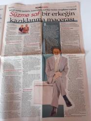 Hürriyet Pazar Gazetesi - 25 Nisan 2004 - Bir Utanç Daha Çocuklara Tecavüz Eden Çocuklar - İbrahim Sadri - Süzme Saf Bey'in Dramı - Reşat Nuri Güntekin Çalıkuşu Romanı - Victoria ve David Beckham