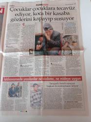 Hürriyet Pazar Gazetesi - 25 Nisan 2004 - Bir Utanç Daha Çocuklara Tecavüz Eden Çocuklar - İbrahim Sadri - Süzme Saf Bey'in Dramı - Reşat Nuri Güntekin Çalıkuşu Romanı - Victoria ve David Beckham