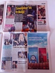 Sözcü Pazar Gazetesi - 2 Şubat 2014 - Burak Sergen Hitler'i Oynamaktan Nefret Ediyorum - Lale Manço'nun Acı Gerçeği 15 Yıldır Borç Ödüyoruz - Barış Manço Fotoğrafı - Burcu Esmersoy Galatasaraylı Olmayanla  Sevgili Olmam