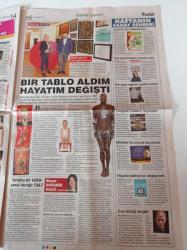 Sözcü Pazar Gazetesi - 2 Şubat 2014 - Burak Sergen Hitler'i Oynamaktan Nefret Ediyorum - Lale Manço'nun Acı Gerçeği 15 Yıldır Borç Ödüyoruz - Barış Manço Fotoğrafı - Burcu Esmersoy Galatasaraylı Olmayanla  Sevgili Olmam