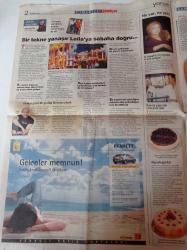 Milliyet Cumartesi Gazetesi - 30 Ağustos 2003 - Hülya Koçyiğit - Fatma Girik -Yeşilçam'a Göre Terminatör Seçilir - Angelina Jolie Yine Lara Croft Olarak Karşımızda - Müjde Ar - Sezen Aksu