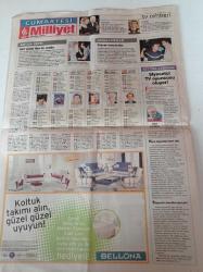 Milliyet Cumartesi Gazetesi - 30 Ağustos 2003 - Hülya Koçyiğit - Fatma Girik -Yeşilçam'a Göre Terminatör Seçilir - Angelina Jolie Yine Lara Croft Olarak Karşımızda - Müjde Ar - Sezen Aksu