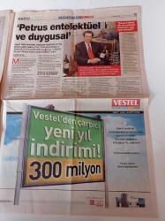 Milliyet Cumartesi Gazetesi - 14 Aralık 2002 - Sinek Kadar Kocam Olsun Başımda Bulunsun Kitabı -Elvis Presley'in Türk Hayranlarından Elvis'e Doğum Günü Partisi- Yavuz Bingöl - Şarapların Kralı Petrus'un Üreticisi Christian Moueix