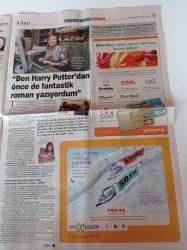 Milliyet Cumartesi Gazetesi - 19 Mart 2005 - Reklamların Milyonluk Bebek'i Çiğdem Aktar Fotoğrafı - Gelibolu Belgeseli 90 Yıllık Kahramanlık - Gülten Dayıoğlu Yazdığım Kitapları Üç Nesil Okudu - İstanbul Film Festivali - Will Smith