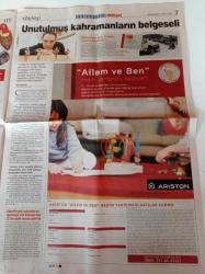 Milliyet Cumartesi Gazetesi - 19 Mart 2005 - Reklamların Milyonluk Bebek'i Çiğdem Aktar Fotoğrafı - Gelibolu Belgeseli 90 Yıllık Kahramanlık - Gülten Dayıoğlu Yazdığım Kitapları Üç Nesil Okudu - İstanbul Film Festivali - Will Smith