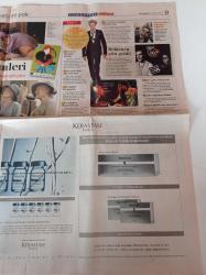 Milliyet Cumartesi Gazetesi - 19 Mart 2005 - Reklamların Milyonluk Bebek'i Çiğdem Aktar Fotoğrafı - Gelibolu Belgeseli 90 Yıllık Kahramanlık - Gülten Dayıoğlu Yazdığım Kitapları Üç Nesil Okudu - İstanbul Film Festivali - Will Smith