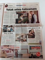 Milliyet Cumartesi Gazetesi - 19 Mart 2005 - Reklamların Milyonluk Bebek'i Çiğdem Aktar Fotoğrafı - Gelibolu Belgeseli 90 Yıllık Kahramanlık - Gülten Dayıoğlu Yazdığım Kitapları Üç Nesil Okudu - İstanbul Film Festivali - Will Smith