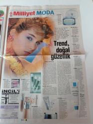 Milliyet Cumartesi Gazetesi - 19 Mart 2005 - Reklamların Milyonluk Bebek'i Çiğdem Aktar Fotoğrafı - Gelibolu Belgeseli 90 Yıllık Kahramanlık - Gülten Dayıoğlu Yazdığım Kitapları Üç Nesil Okudu - İstanbul Film Festivali - Will Smith