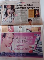 Milliyet Pazar Gazetesi - 25 Ağustos 2002 - Recep Tayyip Erdoğan -Trabzonspor'un Güney Koreli Futbolcusu Lee Eul Yong Fotoğrafı - Rus Pop Grubu Tatu'yu Lezbiyen İmajı Ünlü Yaptı - Gülben Ergen - Yılmaz Erdoğan - Sibel Can